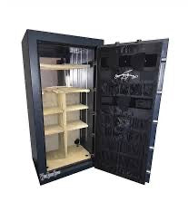 AMSEC BFX6032 Gun Safe, Sapphire Blue Gloss, Chrome Hardware, 120 Min Fire Rating, Group II Lock